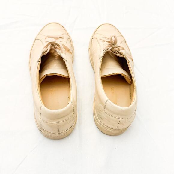 Common Projects Men\'s Achilles Leather Cream Low Top Sneaker Size 11.5 main image 6